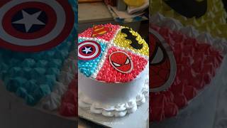 Spider man theme butterscotch cake song food chocolatecake music cake butterscotchcake [upl. by Schurman]