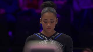 Melanie De Jesus Dos Santos Secures France Bronze Beam Team Final 2023 World Championships [upl. by Atnima]