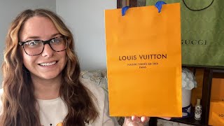 Unboxing My New LV Wallet Timstarru Review [upl. by Ahsemik]