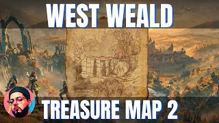 West Weald Treasure Map 2 Elder Scrolls Online ESO [upl. by Haronid996]