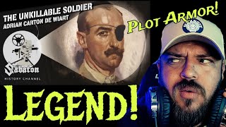 The Unkillable Soldier – Adrian Carton de Wiart – Sabaton History  REACTION [upl. by Benyamin]