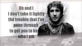 Happy In My Heartache LYRICS Josh Groban [upl. by Photina]