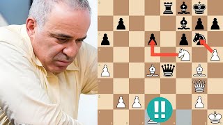 Kasparov Crumbles Can Anyone Survive These Brutal Attacks [upl. by Ane]