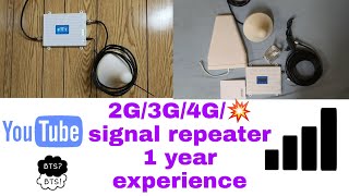 Triple Band 2G3G4G Repeater UnboxSetup And Testing 🔥😍 [upl. by Vyse]