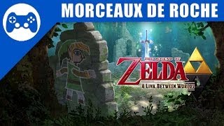 The legend of zelda A link between worlds  Morceaux de roche de légende  Master Ore Locations [upl. by Hennebery348]