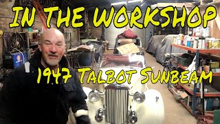 Classic British Cars in the workshop 1947 Sunbeam Talbot [upl. by Drews516]