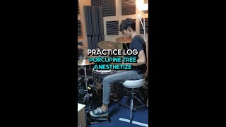 Porcupine Tree Anesthetize Drum Practice Vlog [upl. by Alexandrina]