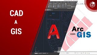 Convertir un mapa completo de CAD dwg a ArcGIS [upl. by Hsinam]