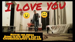 kate nahi katte songmrIndia  Choreographysaqlain simple dance steps [upl. by Eloisa]