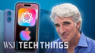 Apple’s Craig Federighi Explains Apple Intelligence Delays Siri’s Future and More  WSJ [upl. by Esirehs]