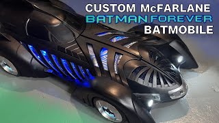 CUSTOMIZING THE McFARLANE BATMAN FOREVER BATMOBILE [upl. by Cleon327]