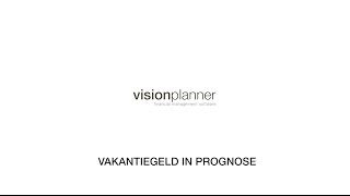 Vakantiegeld in prognose [upl. by Eirret588]