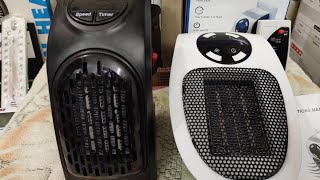 Handy Heater Portable 500W with Remote vs Handy Portable Heater 400W [upl. by Wilkinson]