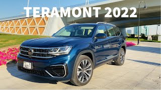 2022 Volkswagen Teramont Review  Big and comfortable  DRIVETERRAIN [upl. by Yrreg]