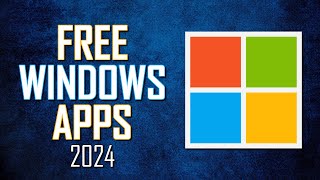 10 Best FREE WINDOWS 1011 APPS from the Microsoft Store 2024 [upl. by Nauwtna]