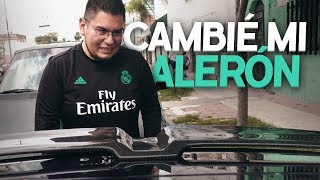 CAMBIANDO EL ALERON DEL GTI [upl. by Hsirrap]