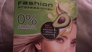 Hairlights zetten met Fashion professional action haarverf zonder ammoniak met 🥑 en argan olie [upl. by Crowell]