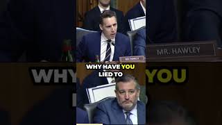 senator josh hawley exposes biden judicial nominee for lying about ties to farleft [upl. by Seugirdor248]