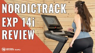 NordicTrack EXP 14i Treadmill Review  2023 Model [upl. by Lleksah]