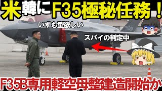 【ゆっくり解説・軍事News】陸海空自最強 韓国に導入されたF35A戦闘機に驚愕米軍が張り付いて監視中【スペシャル・特集】 [upl. by Kcirdahc]