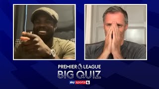 Micah Richards v Jamie Carragher in the ULTIMATE Premier League quiz [upl. by Saixela59]