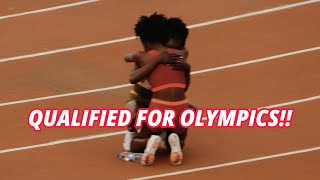 Most Epic Womens 800m Final  Mary Moraa and Her Sister Qualifies For Paris Olympics 2024 [upl. by Anifled]