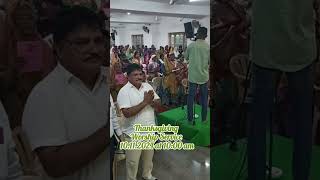 Thanksgiving Worship Service ll 10112024 ll Rev Dr BS Rajasekhar ll 1000 am worshipservice [upl. by Joceline]