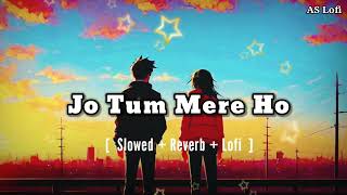 Jo Tum Mere Ho  Slowed  Reverb   Anuv Jain  AS Lofi [upl. by Kissel896]