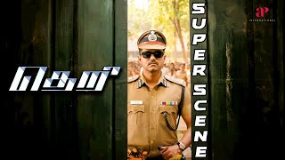 Theri Super Scenes  Actionpacked Vijay Kumar is on duty  Vijay  Samantha [upl. by Morville559]