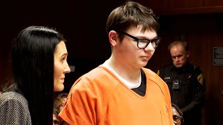 School Shooter Ethan Crumbley Faces Mass Shooting Victims [upl. by Natassia]