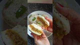 Suji ka aalu masala dhokla recipe Ek muh me paani aane wali recipe ❤👌 tasty recipe recipe shorts [upl. by Dott407]