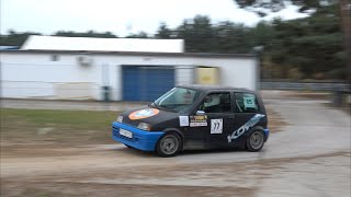 Szymon Hamelka Fiat Cinquecento  Kryterium SuperOES Tor Poznań  6 runda  16112024 [upl. by Phaih880]