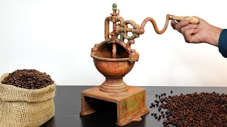 Rusty Coffee Grinder Restoration [upl. by Laiceps]