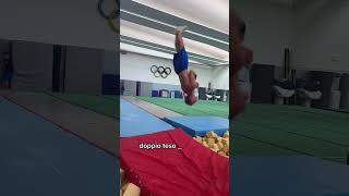 Highlights dei salti di oggi 🤸‍♀️ gustateveli 😘😘😘 ginnasticaartistica corpolibero jump [upl. by Angus526]