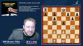 NM Bryan Tillis vs 1500 USCF [upl. by Ilak]