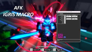 How To MacroAfk Igris In Anime Vanguards Using Informaal Macro After Legend Stage Buff [upl. by Fredia611]