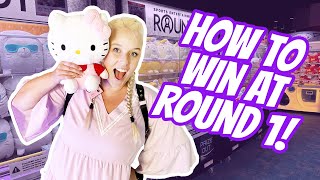 How To Win the Claw Machines at Round 1 Arcades [upl. by Nyhagen]