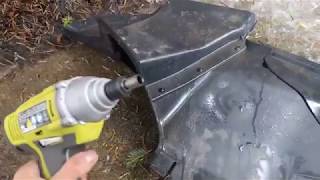 How To Remove Front Splash Shield Guard Under Car [upl. by Bendix]