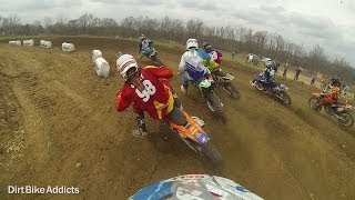 Jacob Wever 250B  Wildcat Creek MX  Crash [upl. by Bez652]