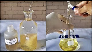 Dissolved Oxygen Estimation by Winklers method Experiment [upl. by Ecaidnac330]