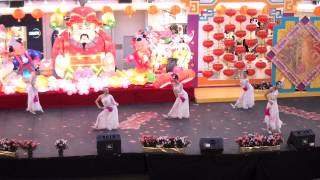 Chinese Dance  Flowers in the Rain 雨中花 Colours of Dance Academy at Aberdeen Centre [upl. by Sivek41]