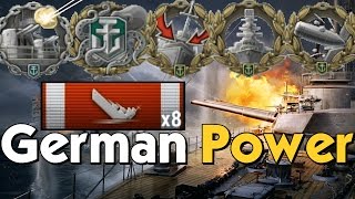 Großer Kurfürst EPIC Comeback  8 KILLs  World of Warships [upl. by Bittner]