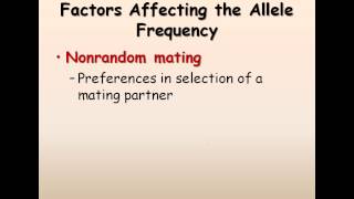 20 Population genetics [upl. by Sherye]