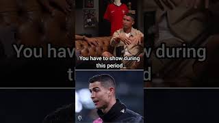 Cristiano Ronaldo On Living In The Present ronaldo cr7 football cristianoronaldo [upl. by Suiraj714]