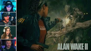 Alan Wake II Top Twitch Jumpscares Compilation Horror Games [upl. by Silera]