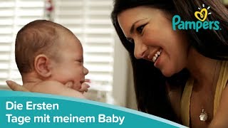 Die Ersten Tage mit meinem Baby MutterKindBeziehung  Pampers [upl. by Anahoj228]