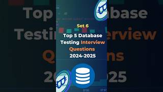 Top 5 database testing Interviews questions shortsvideo database [upl. by Airam]