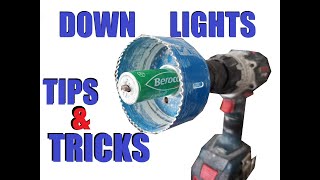 Trick to installing down lights in home renovations [upl. by Volney]