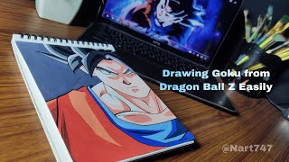 Master the Art of Drawing Goku from Dragon Ball Z Easily Animedrawing [upl. by Albina]