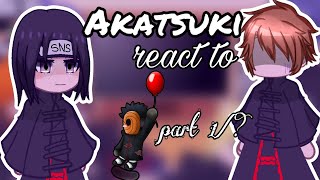 Akatsuki react to tobi stvrz3l  part 12 [upl. by Novy]